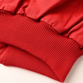 Prada Red Cropped Bomber Jacket view 7