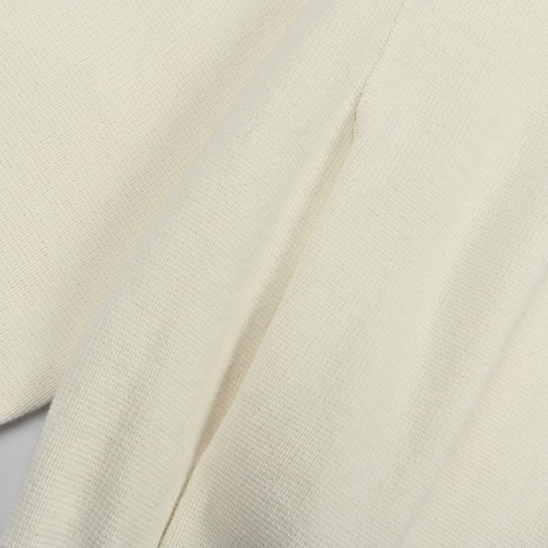 Essentials Cream & Black Stripe Track Jacket view