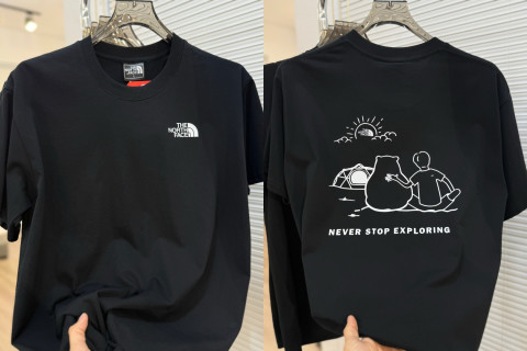 The North Face Outdoor Exploring Short Sleeve T-Shirt Cream view 3