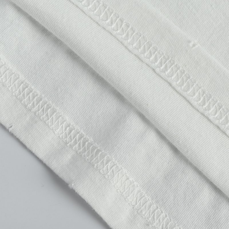 Cream Pocket Long Sleeve Tee with Graphic Print view