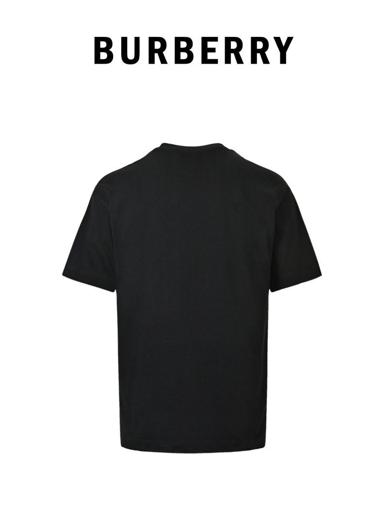 Burberry Equestrian Graphic Black T-Shirt view