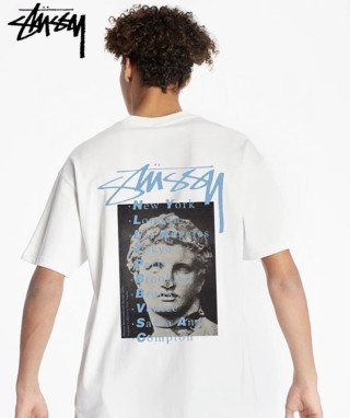 Stüssy New York White Short Sleeve T-Shirt