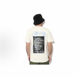 Stüssy New York White Short Sleeve T-Shirt view 2