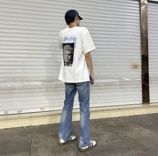 Stüssy New York White Short Sleeve T-Shirt view 5