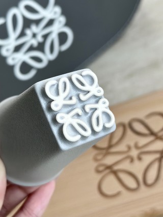Jade Grey Ceramic Tea Cup with Logo Print view 4