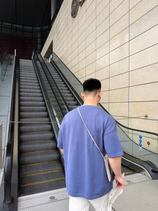 Dior Couture Embroidered Blue T-Shirt view 5