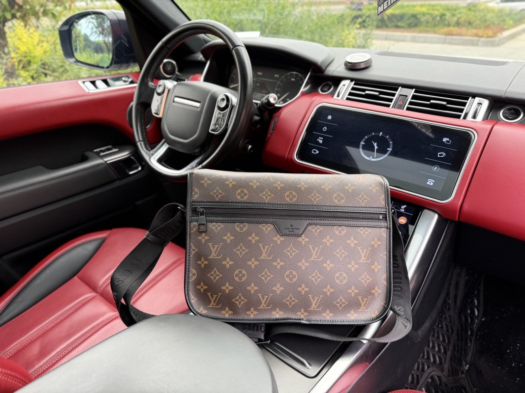 Louis Vuitton Archy Monogram Messenger Bag Brown M46328 view
