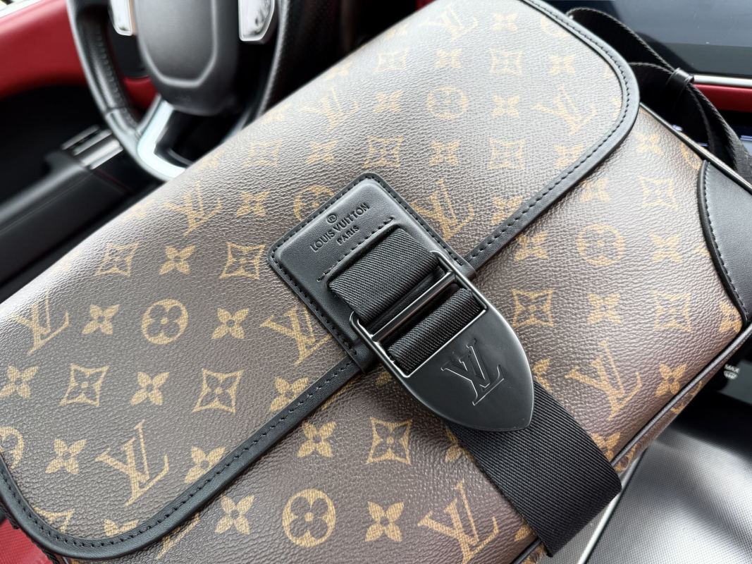 Louis Vuitton Archy Monogram Messenger Bag Brown M46328 view