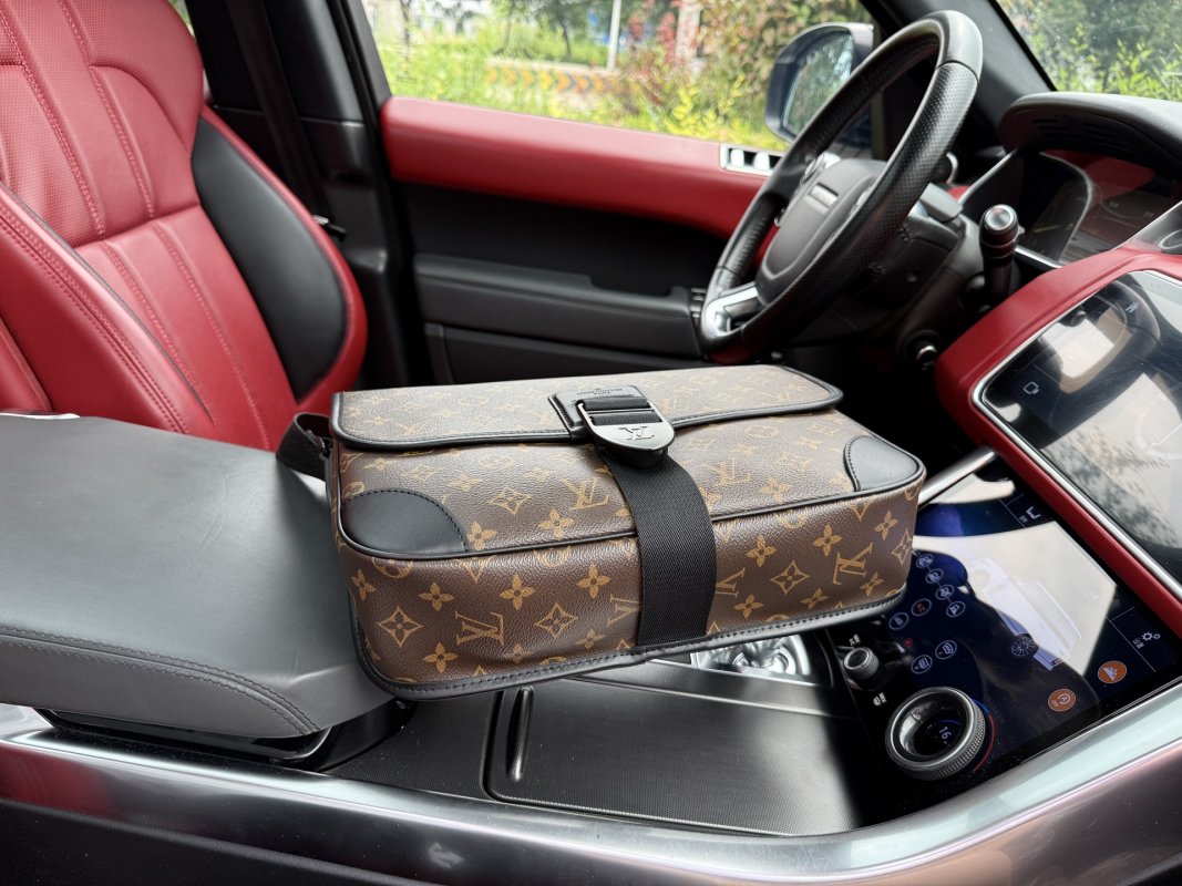 Louis Vuitton Archy Monogram Messenger Bag Brown M46328 view