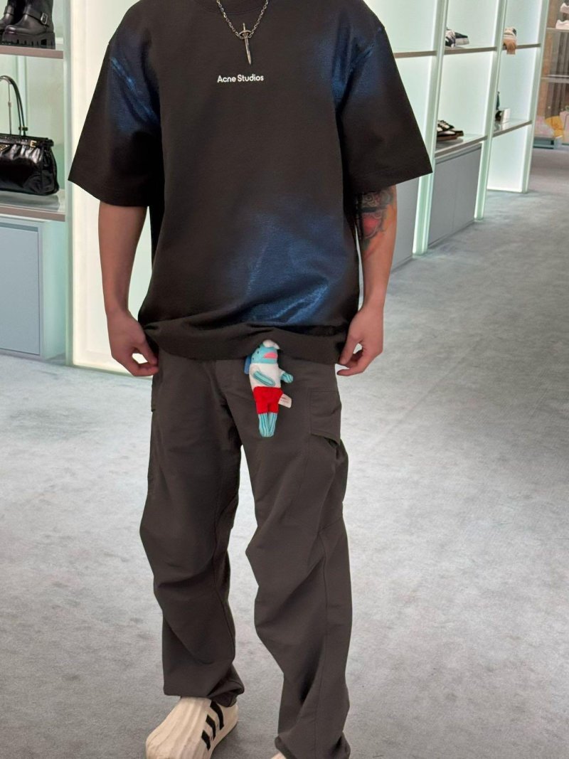 Acne Studios Black Logo T-Shirt