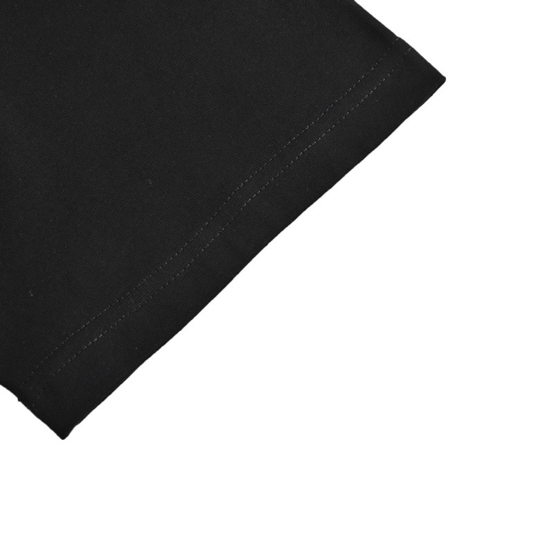 Black Logo Print Short Sleeve T-Shirt view
