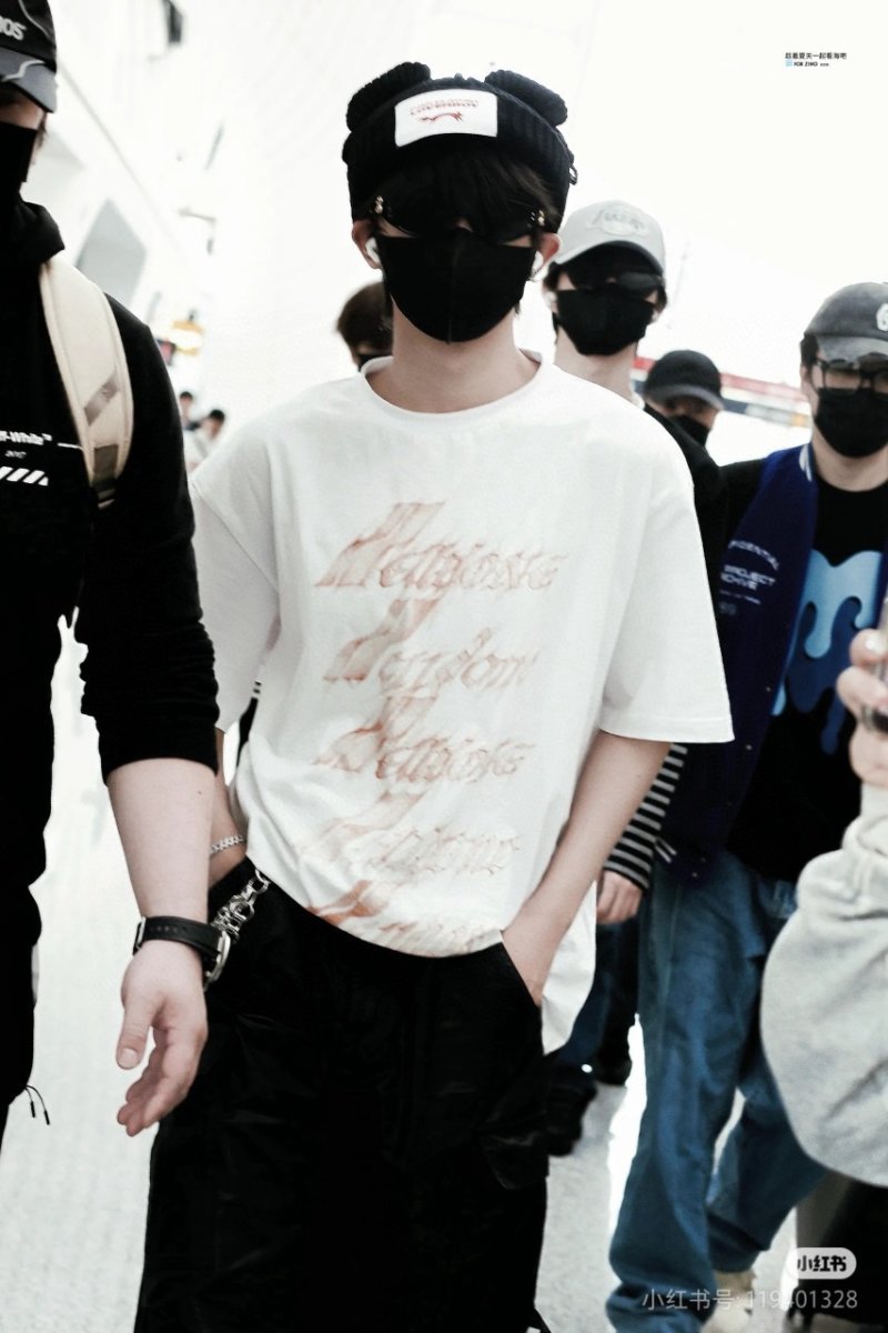 Cream Distressed Logo Graphic Short Sleeve T-Shirt view