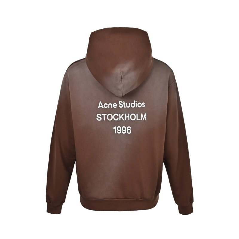 Brown Oversized Graphic Hoodie view
