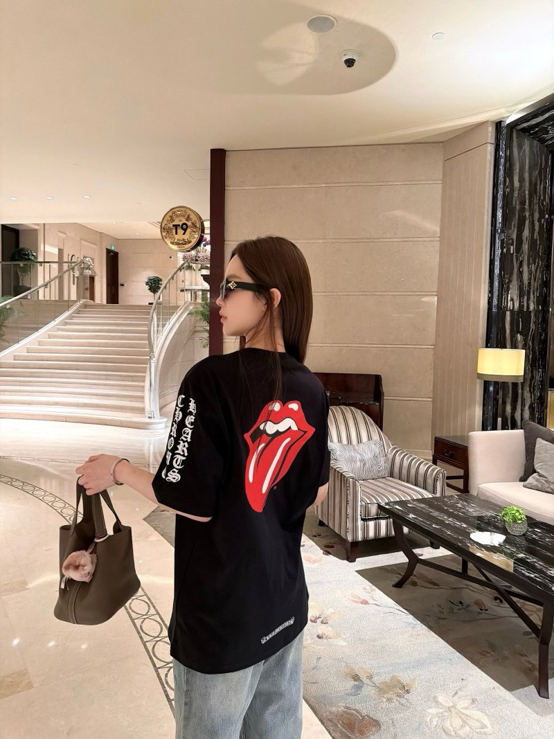 The Rolling Stones Tongue Logo Black T-Shirt view
