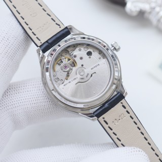 Vacheron Constantin Diamond Bezel Ladies Watch - Silver & Navy view 8