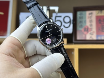 Jaeger-LeCoultre Master Moonphase Black Dial Watch