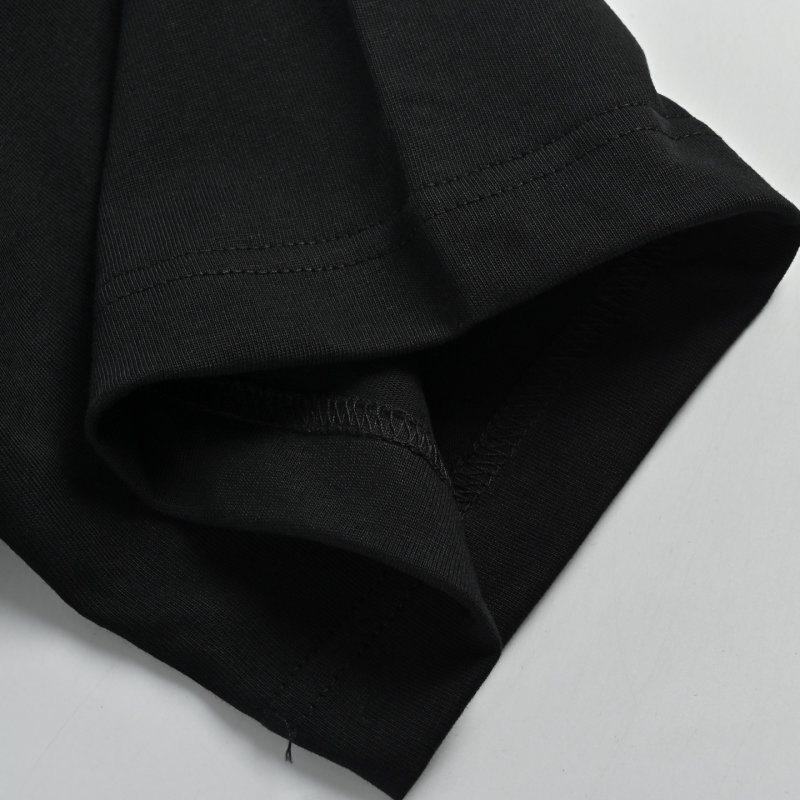 Balenciaga Charcoal Logo Print Short Sleeve T-Shirt view
