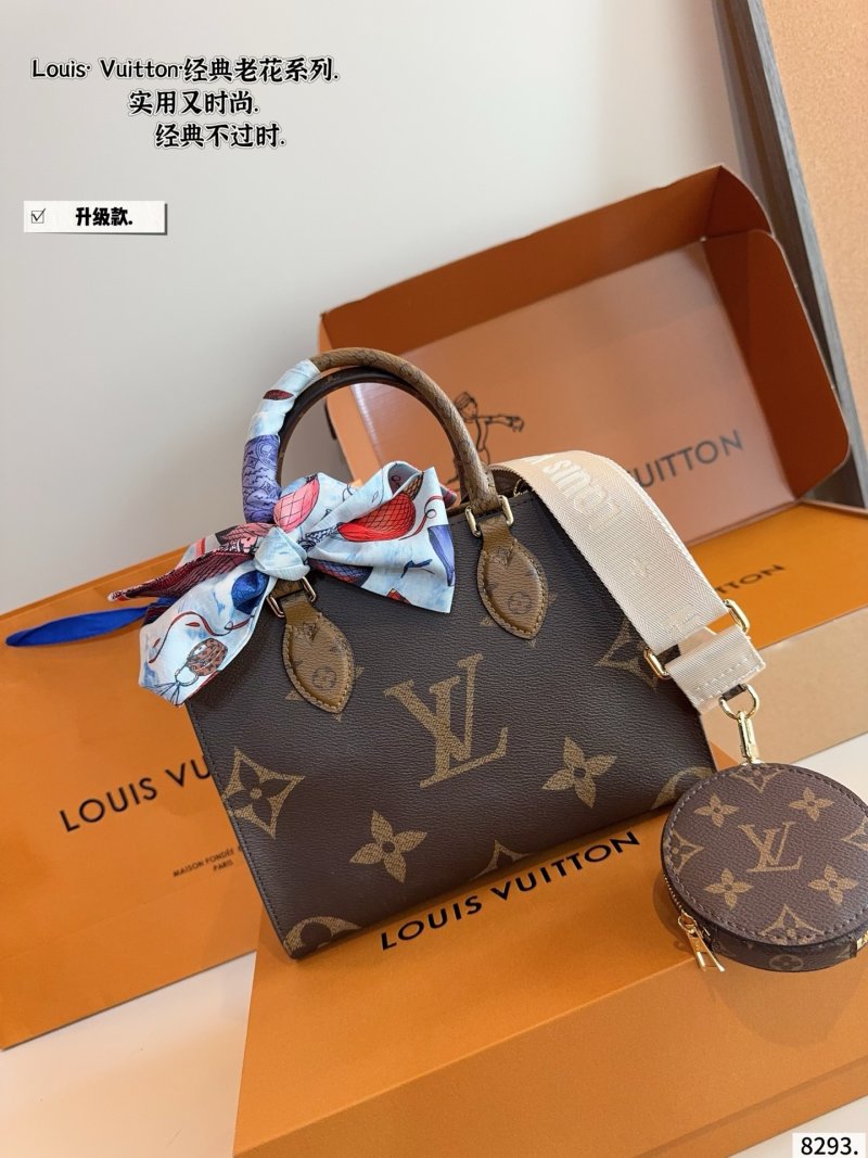Louis Vuitton OnTheGo Monogram Tote Bag - Black view