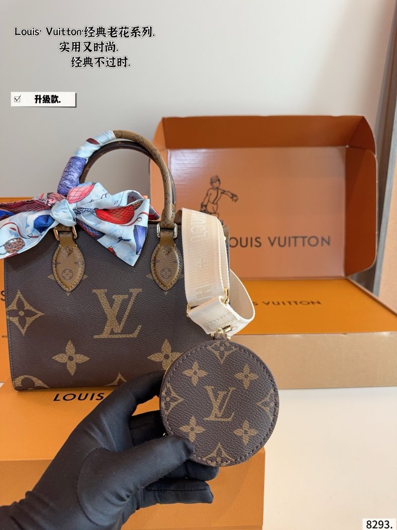 Louis Vuitton OnTheGo Monogram Tote Bag - Black view