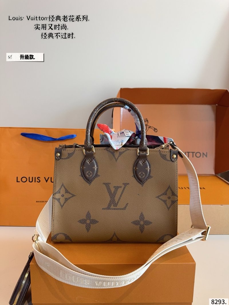 Louis Vuitton OnTheGo Monogram Tote Bag - Black view