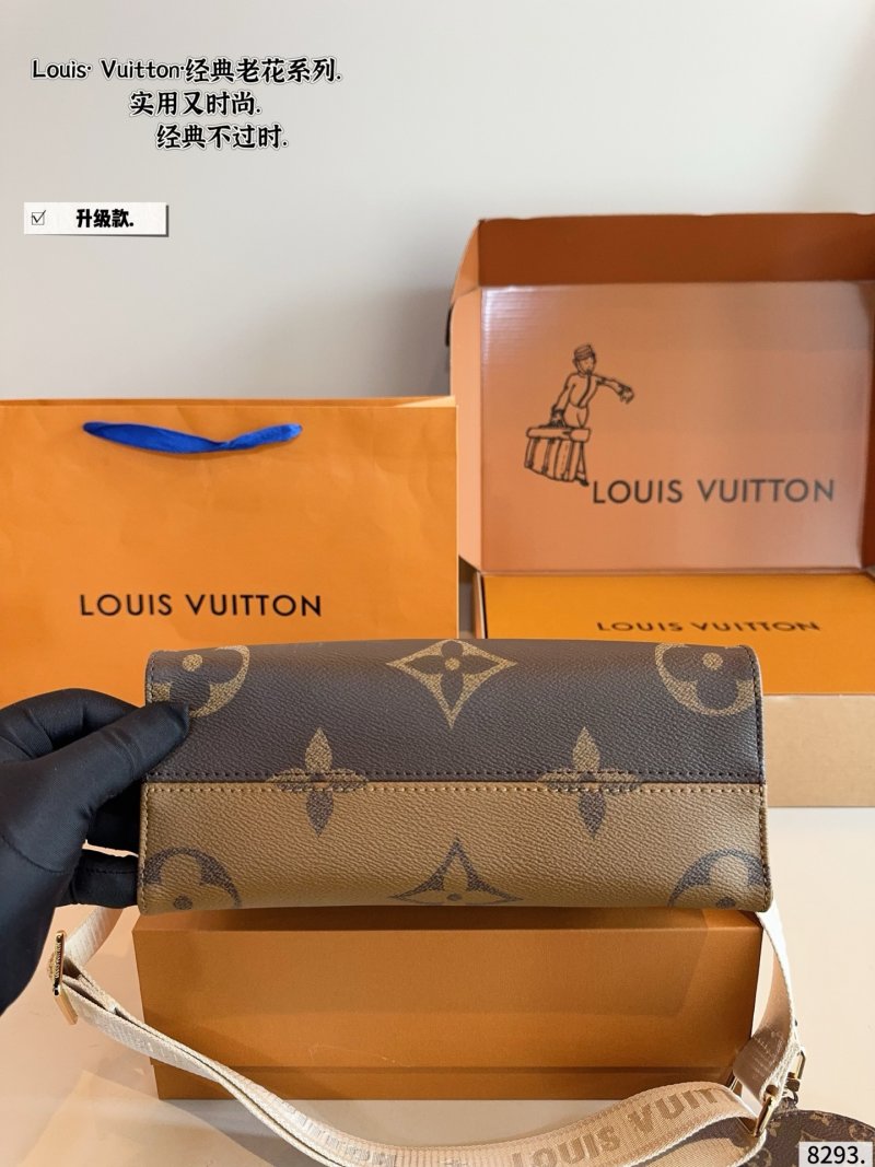 Louis Vuitton OnTheGo Monogram Tote Bag - Black view