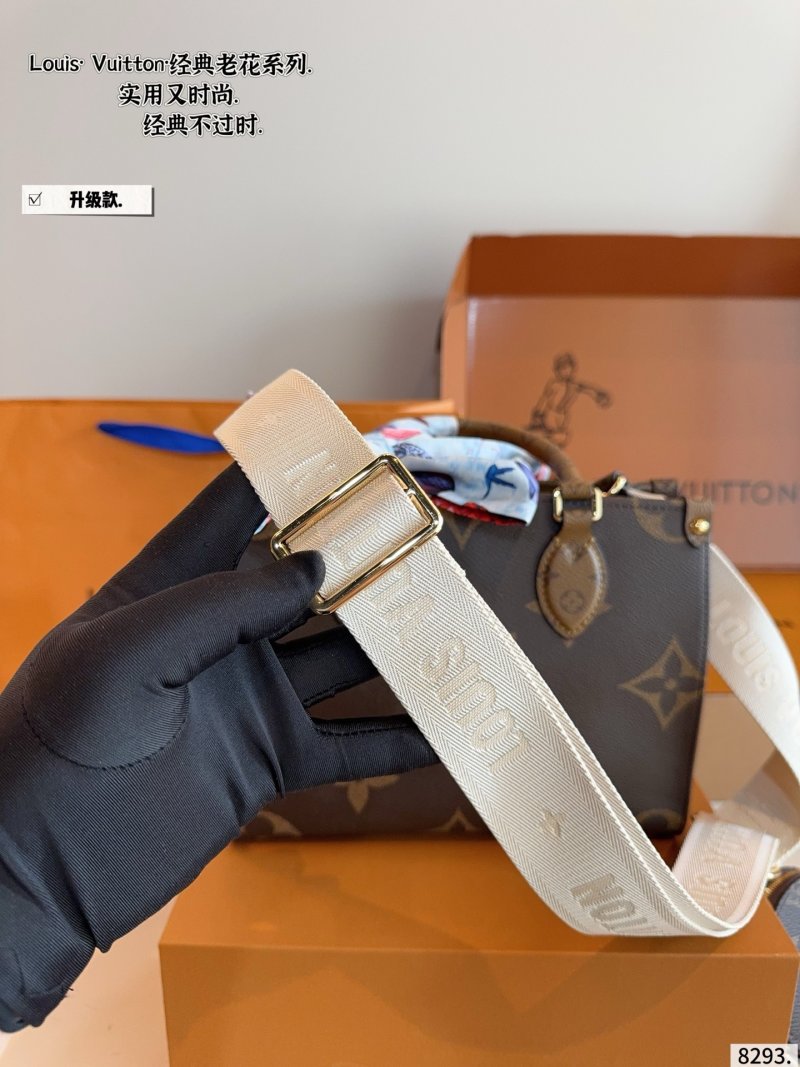 Louis Vuitton OnTheGo Monogram Tote Bag - Black view