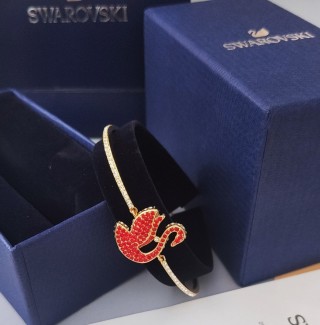 Swarovski Iconic Swan Red Crystal Bracelet view 8