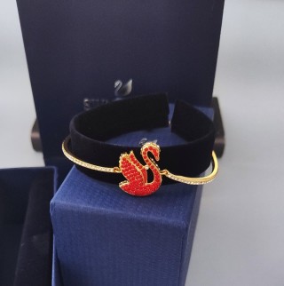Swarovski Iconic Swan Red Crystal Bracelet view 9