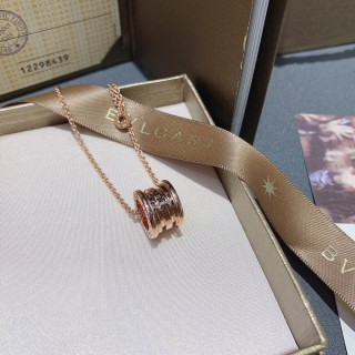 Bvlgari B.zero1 Spring Rose Gold Pendant Necklace view 7