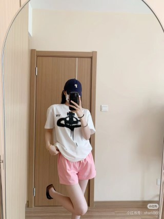 Polo Ralph Lauren Women's Pink Athletic Shorts view 4