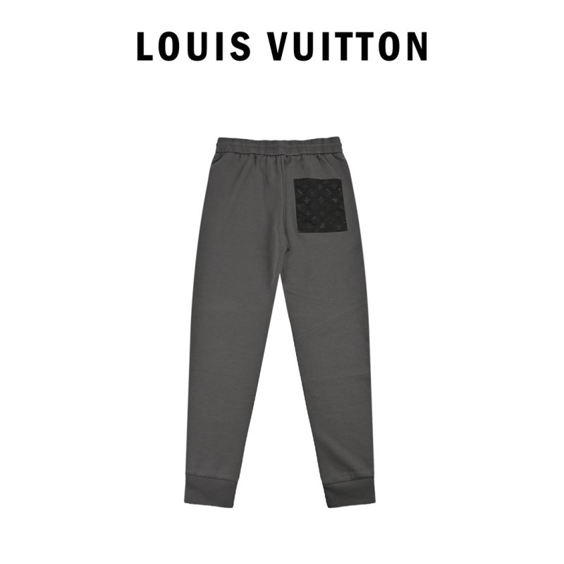 Purple Tapered Jogger Pants view
