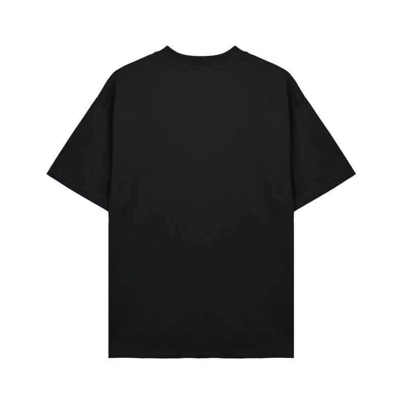 Dior Black Dog Embroidered Short Sleeve T-Shirt view
