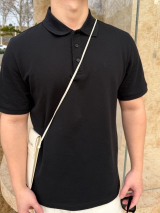 Ralph Lauren Black Short Sleeve Polo Shirt