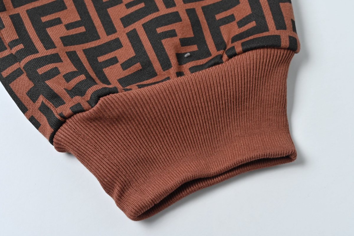 Fendi Monogram Joggers Burgundy view