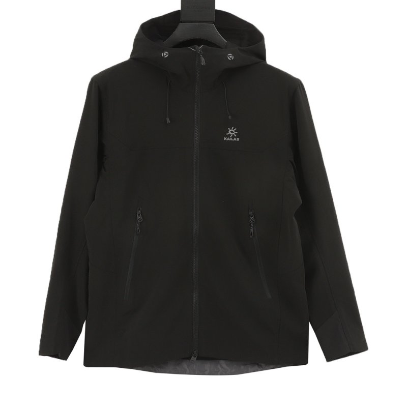 Kailas Black Windbreaker Jacket view