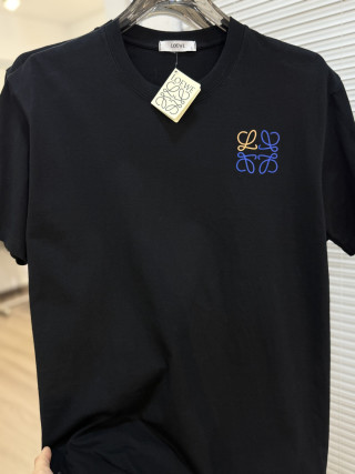 Loewe Anagram Print Short Sleeve T-Shirt White view 4