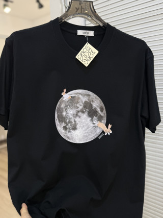 Loewe Anagram Print Short Sleeve T-Shirt White view 7