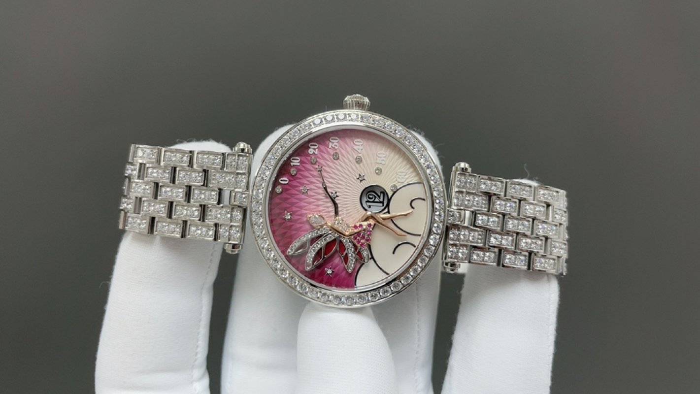 Van Cleef & Arpels Lady Féerie Fairy Ballet Dial Watch view