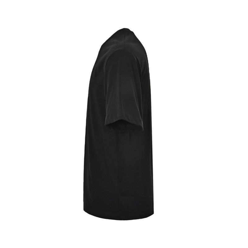 Black Crew Neck Short Sleeve T-Shirt view