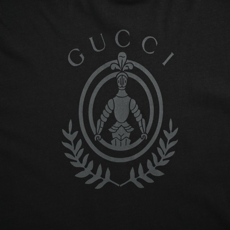 Black Crew Neck Short Sleeve T-Shirt view