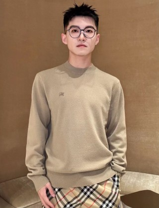 Burberry Beige Crew Neck Sweater