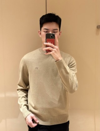 Burberry Beige Crew Neck Sweater view 2