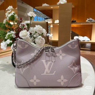 Louis Vuitton Monogram Coussin PM Mauve Leather Shoulder Bag