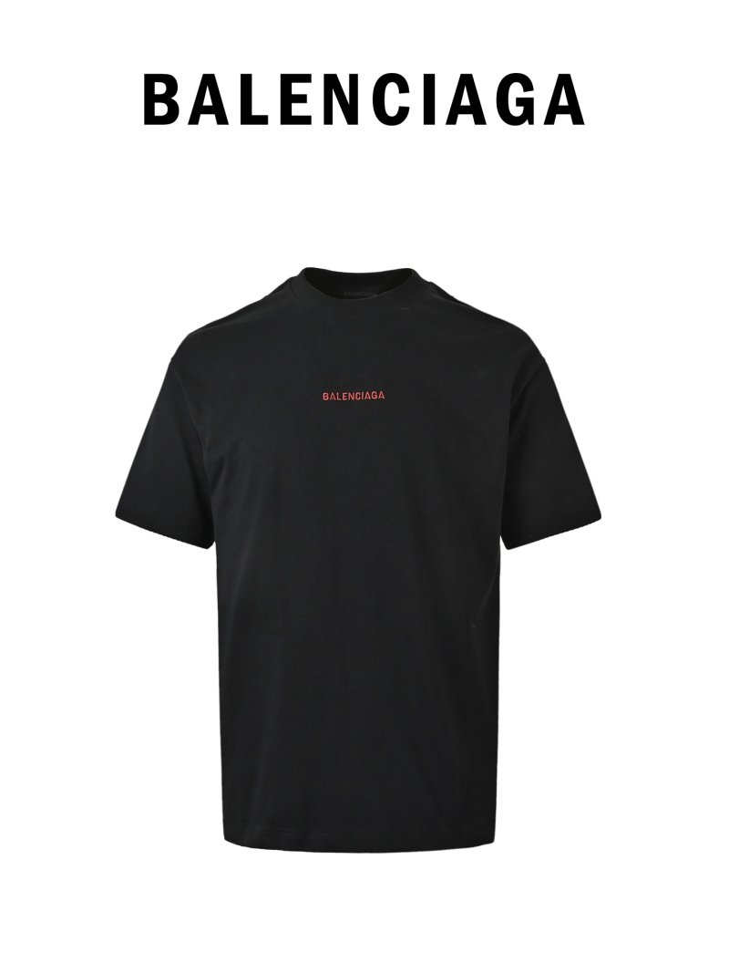 Balenciaga Black Logo T-Shirt view