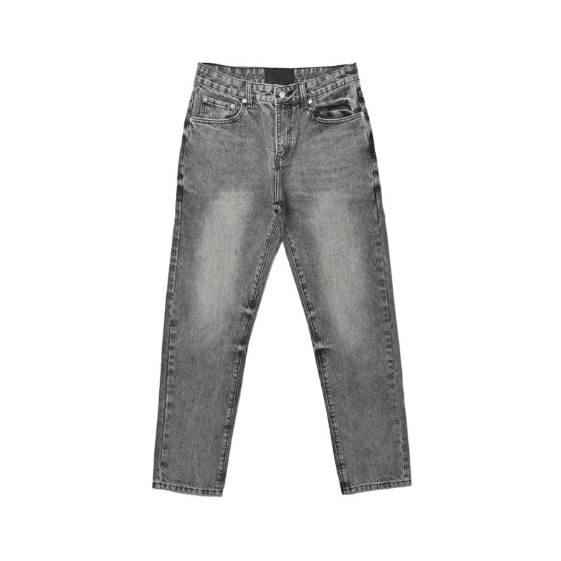 Light Wash Straight Leg Jeans view