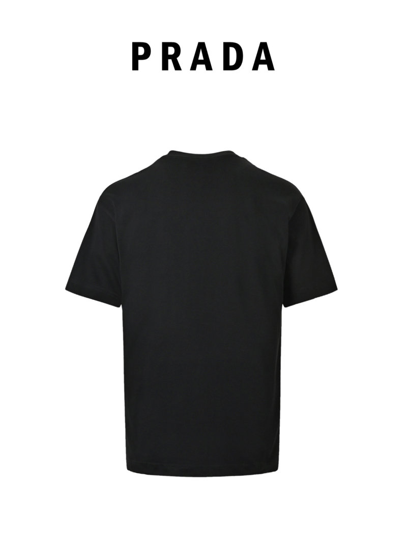 Prada Black Logo T-Shirt view