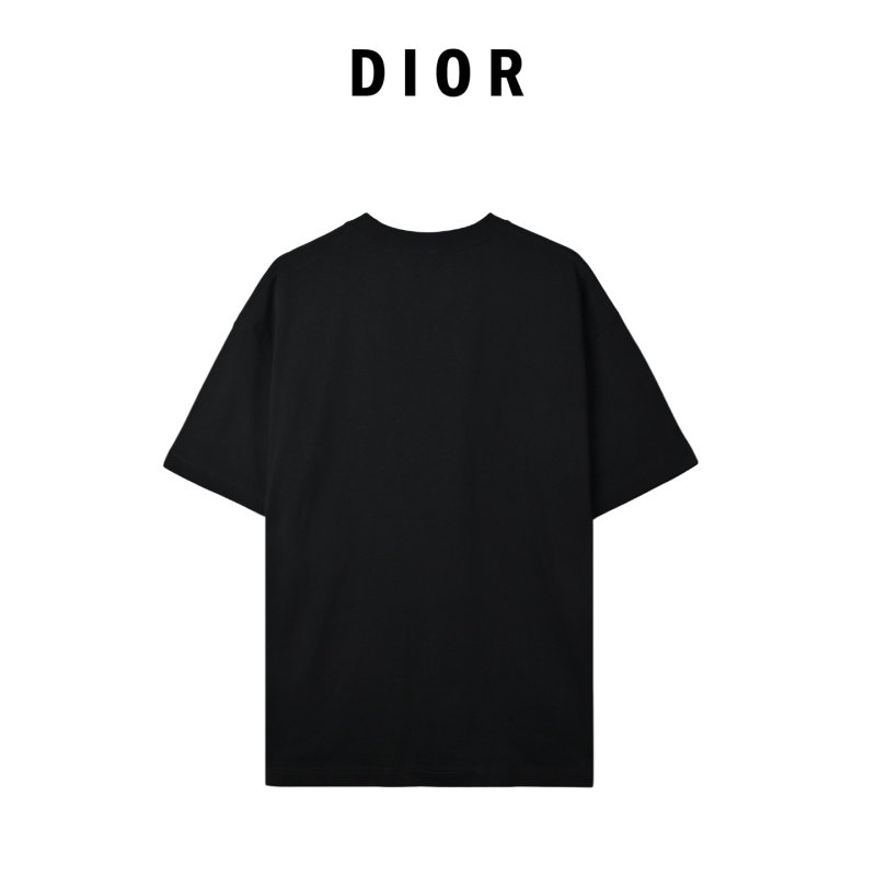 Dior 'No Dior No Dietrich' Black T-Shirt view