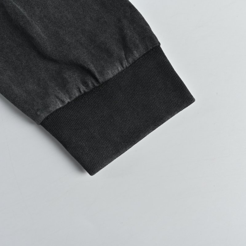 Riches Déprimes Black Graphic Longsleeve T-Shirt view