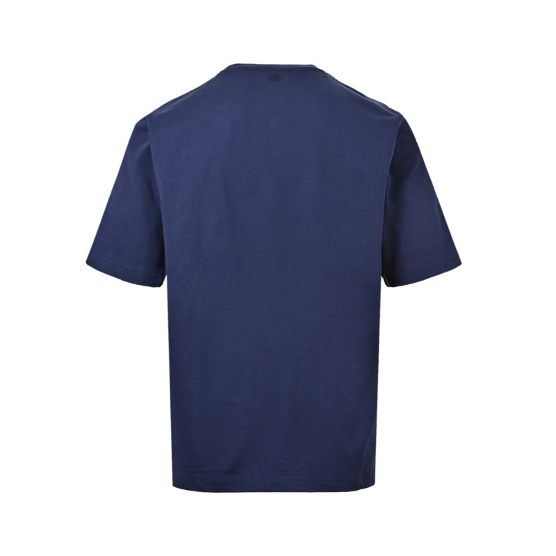 Ami Paris Navy Logo T-Shirt view