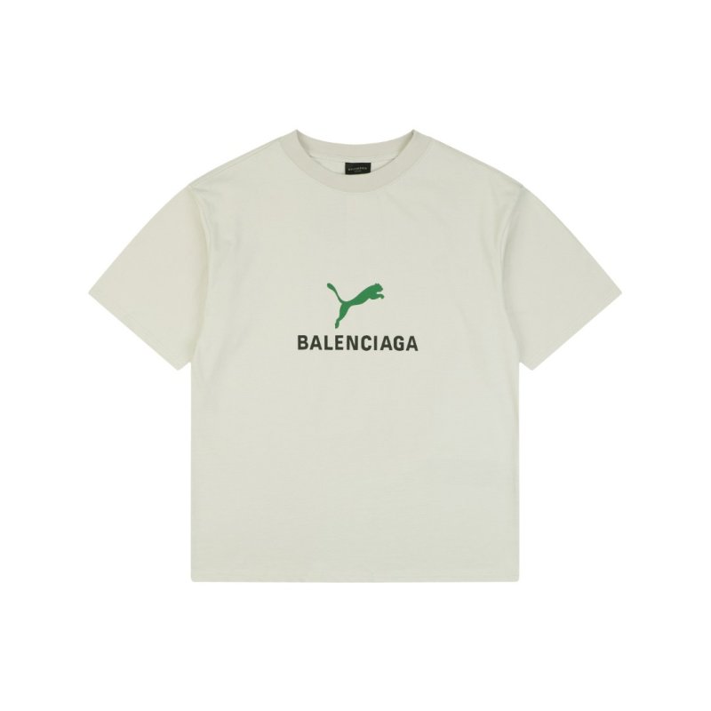 Puma Balanced Cream Short Sleeve T-Shirt view